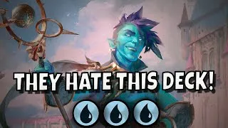 Thumbnail: 💧💧💧DJINN GETS ALL THE HATE 💧💧💧 | MONO BLUE CONTROL |  MTG ARENA | STANDARD | BLOOMBURROW