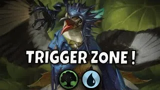 Thumbnail: 🌳💧TOXIC TRIGGER ZONE💧🌳 | SIMIC MOCKINGBIRD COMBO |  MTG ARENA | STANDARD | BLOOMBURROW