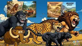 Thumbnail: Safari Animals Sounds Song | Fantasy Safari Animals | Learn Vehicle names with wild Animals