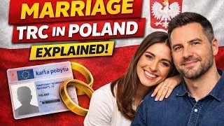 Thumbnail: Marriage to a Polish Citizen 🇵🇱 | Temporary Residence Card (TRC) Explained Step by Step