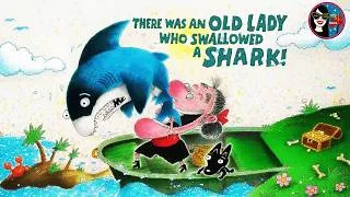 Thumbnail: There Was an Old Lady Who Swallowed a Shark 🦈 | READ ALOUD