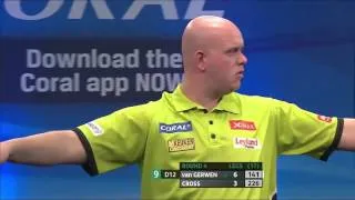 Thumbnail: 9 DARTER VAN GERWEN - UK OPEN 2016 - 4th Round vs Rob Cross