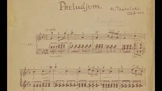 Thumbnail: Pachulski – Op.  8 Nr.  1 "Prelude in C-minor" | Easy Piano Tutorial (Animated Sheet Music)