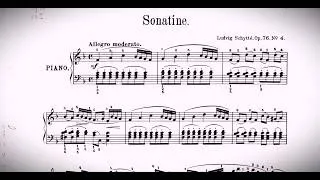 Thumbnail: Schytté – Op. 76 Nr. 4 Sonatina in F major,  Mvmt 1 | Easy Piano Tutorial (Animated Sheet Music)