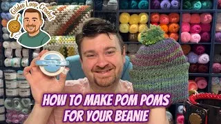 Thumbnail: How to Make Pom Poms for Your Beanies with Clover Pom Pom Maker...