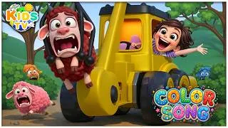 Thumbnail: Red Sheep, Pink Sheep Where Do You Hide? Crazy Tractor Catching Sheep! | Gili Gili Choo Kids TV