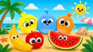 Thumbnail: Learn English Vocabulary Through Fun Fruit Songs 🎶 Sing and Learn Alphabets with Giligilis 🌈