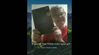 Thumbnail: "Unboxing!" 📦🎁 Author Peter Gribble sent me a gift!! " Threat" (the book). 😂 #fantasy #unboxing