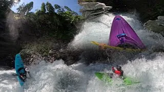 Thumbnail: GoPro Kayaking RAW: Defereggenbach waterfall & tunnel section // Austria, Tirol