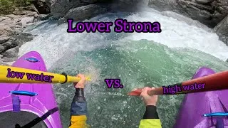 Thumbnail: GoPro Kayaking RAW: lower Strona // water level comparison