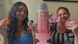 Thumbnail: ASMR tapping on toddler toys with my aunt 