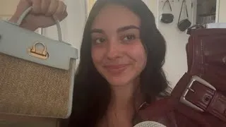 Thumbnail: ASMR bag tapping & scratching 👜