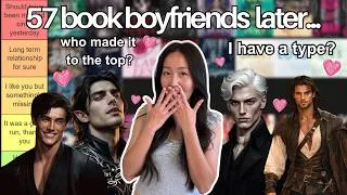 Thumbnail: Tier ranking ALL 57 book boyfriends I have read! *I took this way too seriously lol*