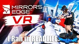 Thumbnail: Mirror’s Edge VR Is INSANE on a VR Treadmill!