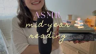 Thumbnail: ASMR mid year book freakout tag (gentle tippy taps, soft whispers, kindle tapping)