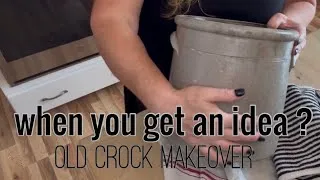 Thumbnail: What I Did to This Antique Crock May Have Viewers MAD! No Regrets..