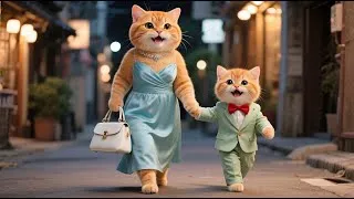Thumbnail: Ginger Sells His Favorite Toys to Buy a Dress for Mama Cat to Go to the Party 🎉👗🐱 | Funny Cat Videos