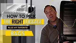 Thumbnail: How to pick the BEST luggage for Travel : Plus the Best Carry on Luggage, Check In Bag, and Backpack
