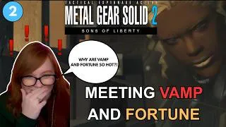 Thumbnail: WHY IS EVERYONE IN THIS GAME SO HOT | Metal Gear Solid 2 First Playthrough | Pt 2
