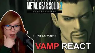 Thumbnail: REACTION TO MEETING VAMP | Metal Gear Solid 2