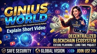 Thumbnail: Ginius World || Explain Shot Video || 💯 Transparent Defi Web3 security Project 🔥🤝💯🌎 