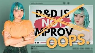 Thumbnail: I was wrong about improv and D&D