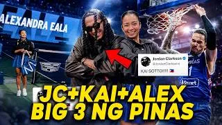 Thumbnail: ALEX EALA NAPASIGAW SA GULAT! JORDAN CLARKSON IBINANDERA SI KAI SOTTO SA NBA