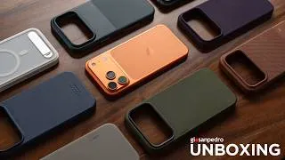 Thumbnail: 9 Case Colors for Orange iPhone 17 Pros | ASMR Unboxing
