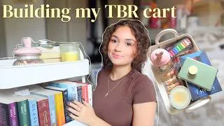 Thumbnail: organizing my TBR cart 🛒 📕 priority reads, tabbing tools, & more!