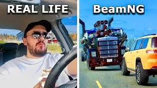 Thumbnail: BeamNG but I didn't felt every crash!🗿(4K Real)