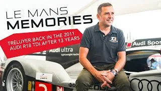 Thumbnail: LE MANS MEMORIES - Benoît Tréluyer drives the Audi R18 after 13 years