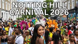 Thumbnail: 🇬🇧 NOTTING HILL CARNIVAL 2026 🔥 MONDAY 31st of AUGUST 2026 | LONDON, UK | 4K WALKING TOUR