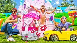 Thumbnail: Bianca and Carl are looking at a new playhouse.