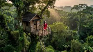 Thumbnail: Living Alone in the Jungle — Watch Her Build a Dream Treehouse