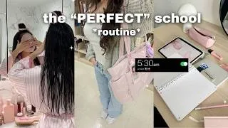 Thumbnail: Full Day School Routine + Glow Up Tips That Will ♡