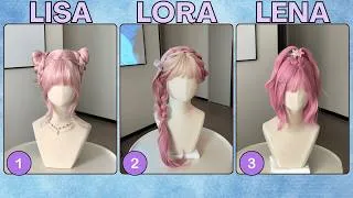 Thumbnail: style battle: Lisa, Lora or Lena 💖| Pink Edition 🎀