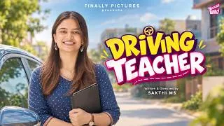 Thumbnail: Driving Teacher 🚗👩🏻 | ft. Raveena | Sakthi MS | Comedy | 4K | Girly