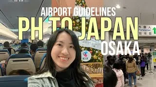 Thumbnail: PH to JAPAN Airport Process & Arrival Guide 🇯🇵 What to Expect + First Night in OSAKA Vlog