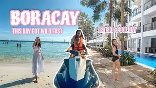 Thumbnail: Boracay Day 2 Vlog | Breakfast Buffet, Pool Day & Jet Ski Adventure 🌊