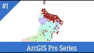 Thumbnail: ArcGIS Pro - Selecting Points within Polygon and Updating Attributes using python