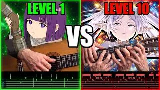 Thumbnail: Zoltraak BUT it gets progressively MORE POWERFUL [Frieren Guitar TAB + Easy to Expert]