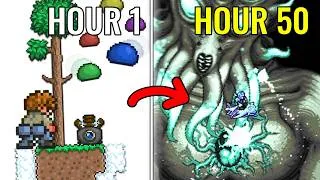 Thumbnail: Terraria NEW Skyblock in a Nutshell.