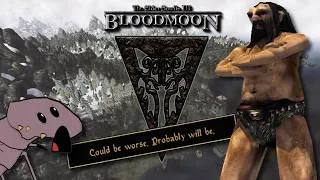 Thumbnail: Beating Bloodmoon from Level 1 AS A SKYRIM GIANT!