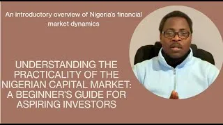 Thumbnail: A Beginner’s Guide to Trading in the Capital Market |Introduction to the #capitalmarket