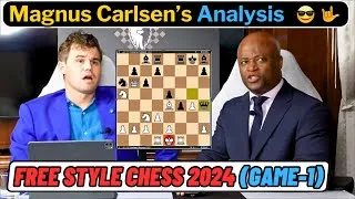 Thumbnail: Magnus Carlsen's Analysis (Freestyle Chess Game - 1)