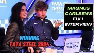 Thumbnail: Magnus Full Interview (Winning Tata Steel 2024)