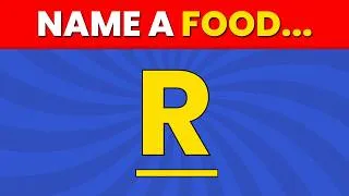 Thumbnail: WORD ASSOCIATION GAME #1 🤯 ABC SPEED QUIZ 📝 Alphabet Quiz Challenge