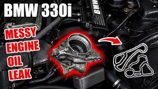 Thumbnail: BMW N52 Oil Filter Housing & Oil Cooler Gaskets Replacement