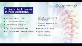 Thumbnail: Back Pain, Neck Pain or Numbness? Consult Spine Experts - GKNM Hospital