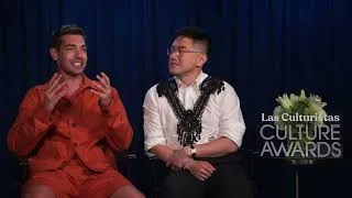 Thumbnail: Bowen Yang and Matt Rogers talk Las Culturistas Culture Awards, FCC and more